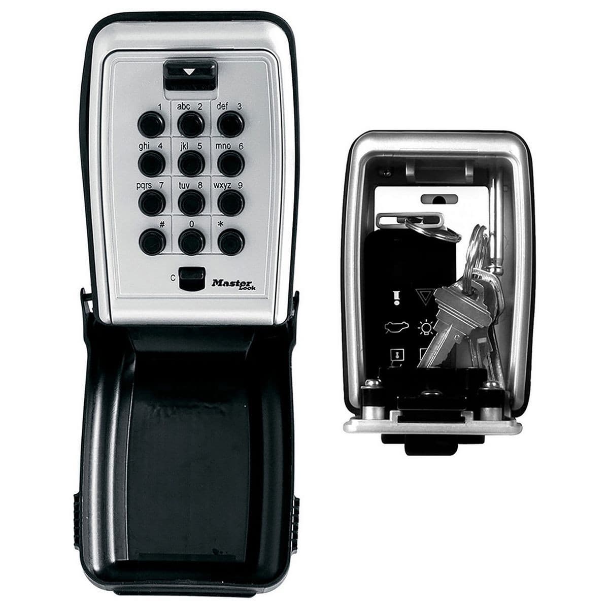 Master Lock Push Button Combination Key Safe