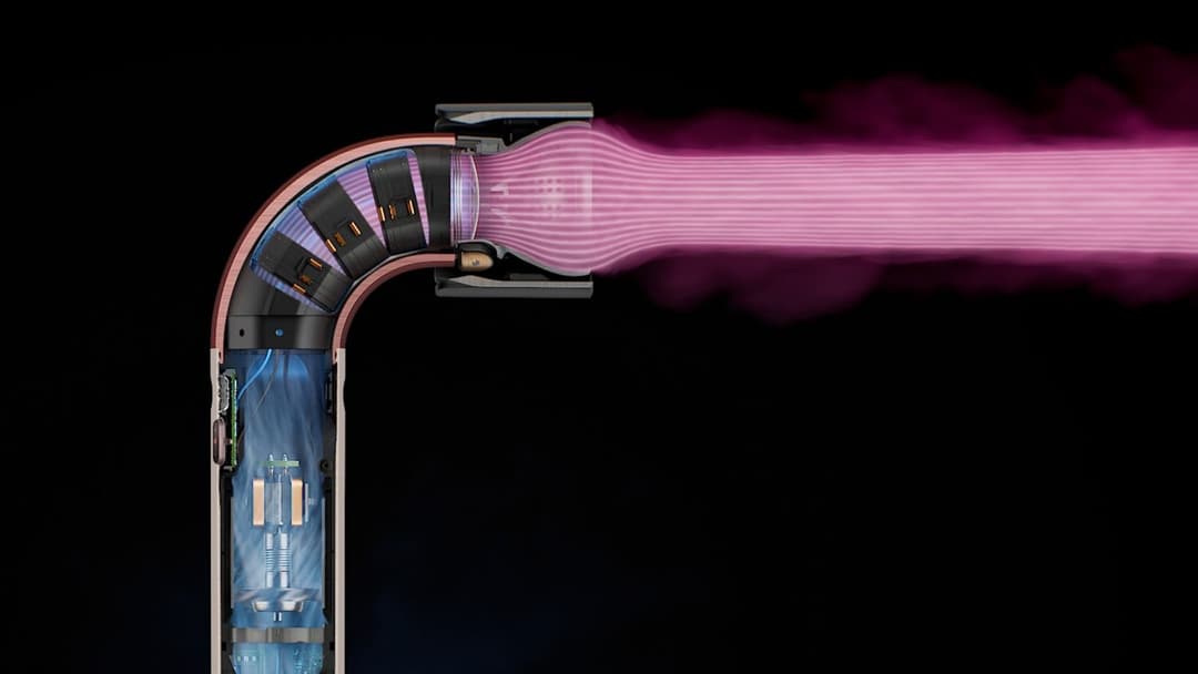 Dyson Supersonic R Straight & Wavy Hair Dryer Jasper Plum - Image 6