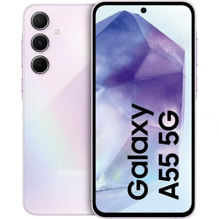 Samsung Galaxy A55 5G 128GB Lilac - Image 1