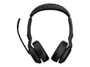 Jabra Evolve2 55 Stereo Wireless ANC Headset - UC - USB-C - Without Stand thumbnail 2