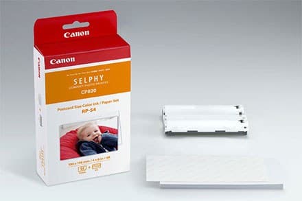 Canon SELPHY RP-54 Colour Ink & Paper Set - 54 Sheets 6x4" - Image 1