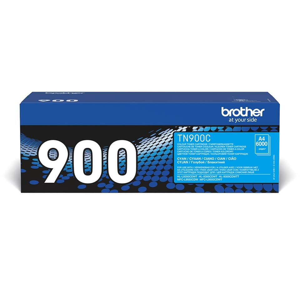 Brother TN-900C Super High Yield toner cartridge 1 pc(s) Original Cyan 6000 pages