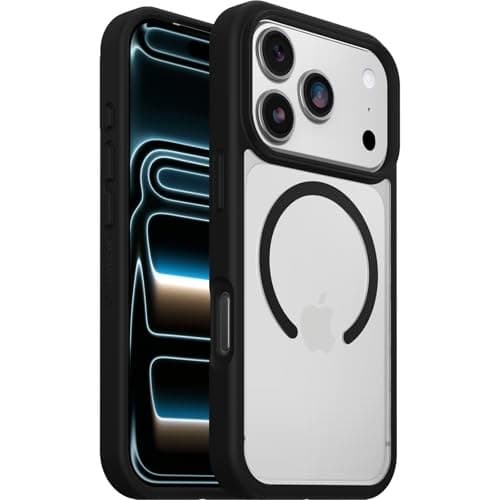 OtterBox React MagSafe Case for iPhone 18 Pro/17 Pro, Clear/Black - Image 2