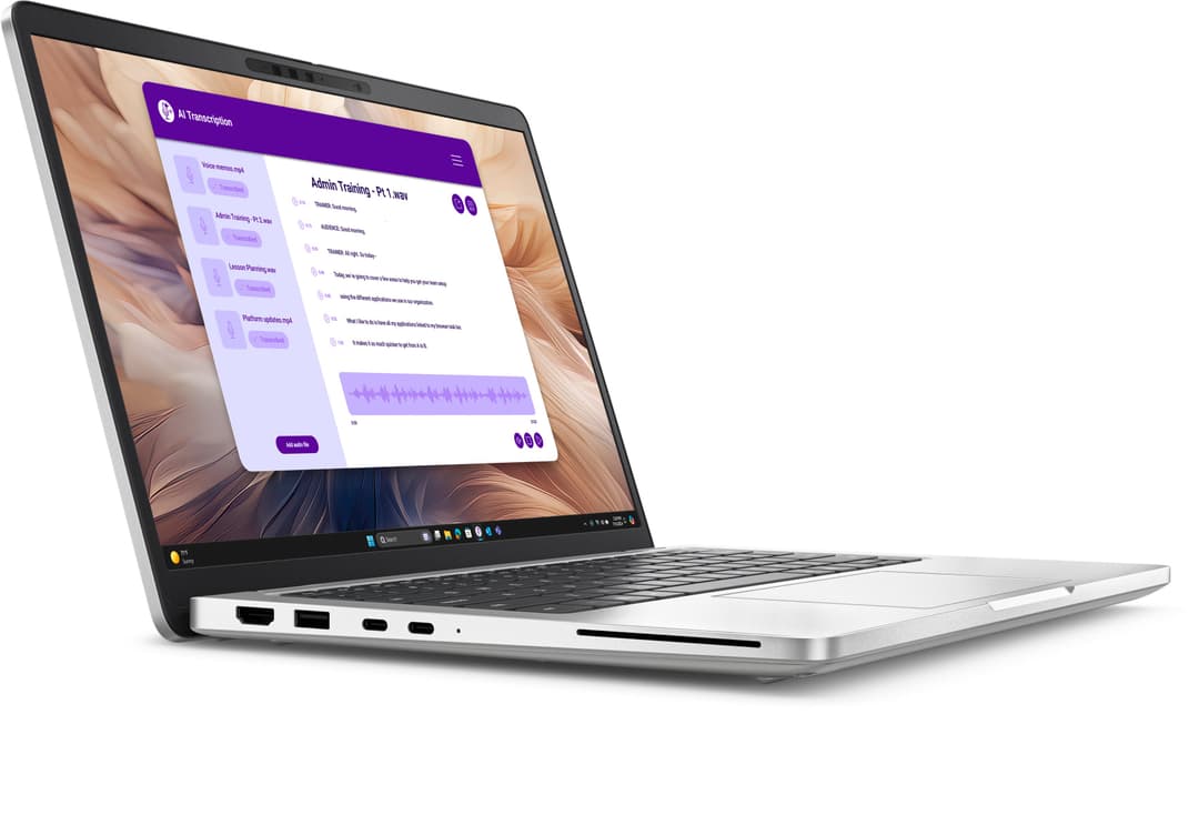 DELL Pro 13 Plus PB13250 Copilot+ PC Intel Core Ultra 7 266V Laptop 33.8 cm (13.3") Full HD+ 16 GB LPDDR5x-SDRAM 512 GB SSD Wi-Fi 7 (802.11be) Windows 11 Pro Silver UK English - Image 2