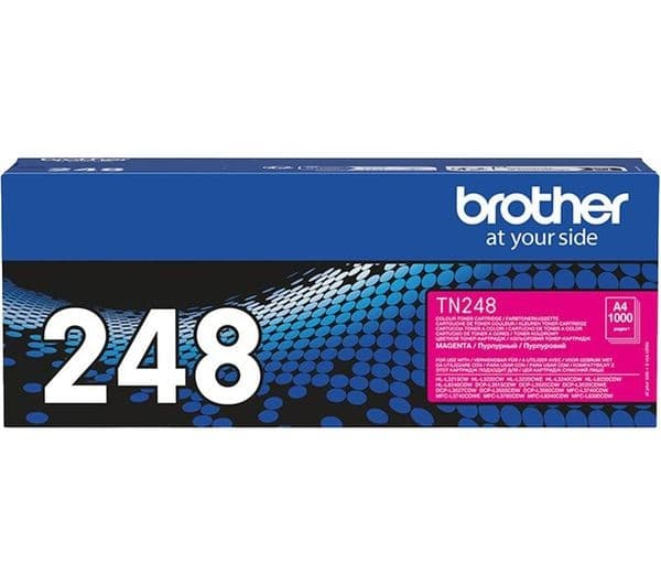 BROTHER TN248M Magenta Toner Cartridge - Image 1