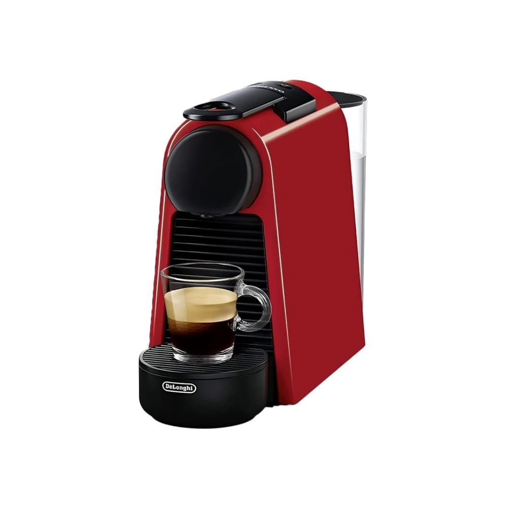 Nespresso De'Longhi Essenza Mini EN85.R Pod Coffee Machine 0.6L - Red - Image 1