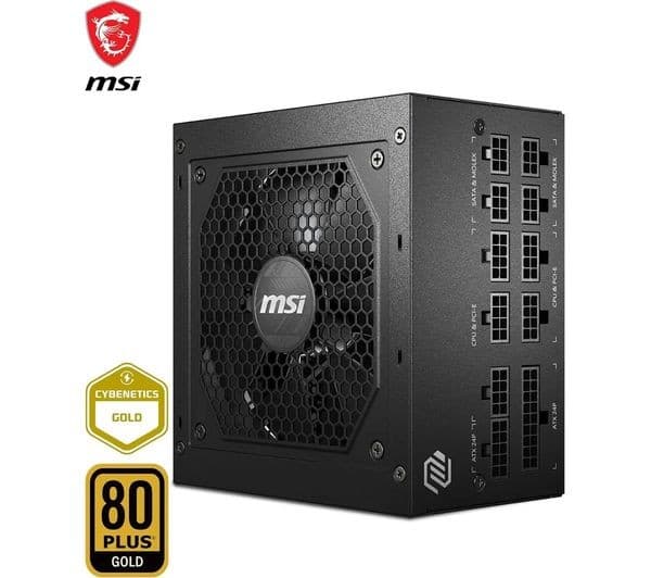 MSI MAG A650GL 650W Modular Power Supply Black - Image 3