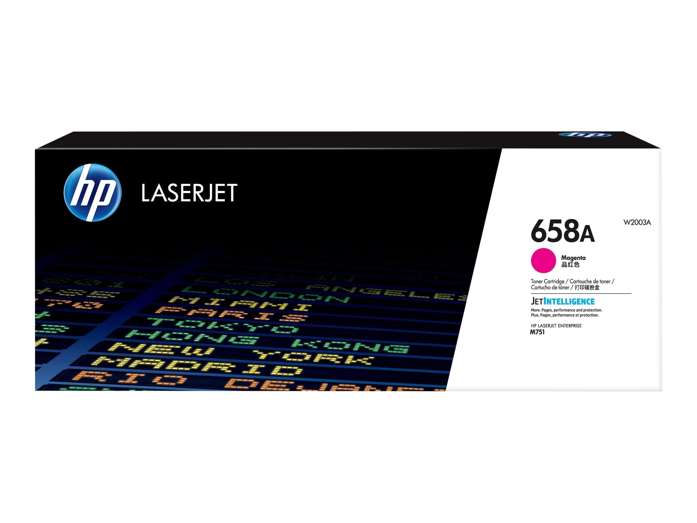 HP 658A - magenta - original - LaserJet - toner cartridge (W2003A)