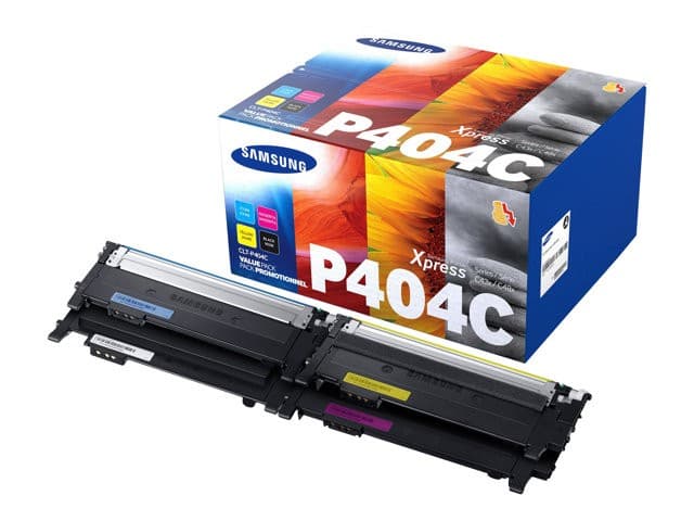 HP CLT-P404C - 4-pack - black, yellow, cyan, magenta - original - toner cartridge (SU365A) - Image 4