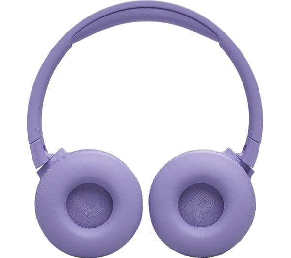 JBL Tune 670NC Wireless Bluetooth On-Ear Noise-Cancelling Headphones - Purple - Image 6