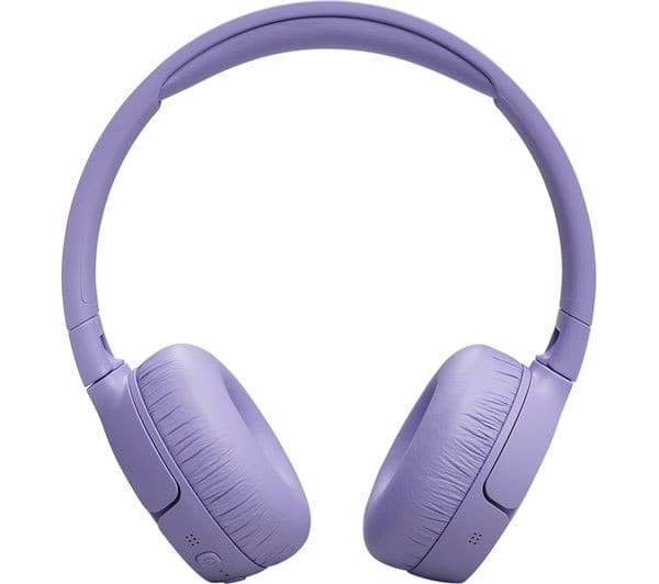 JBL Tune 670NC Wireless Bluetooth On-Ear Noise-Cancelling Headphones - Purple - Image 7