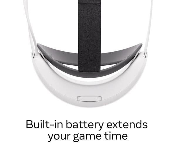 Meta Quest Elite Strap with Battery for Meta Quest 3 and 3S - White - Image 3
