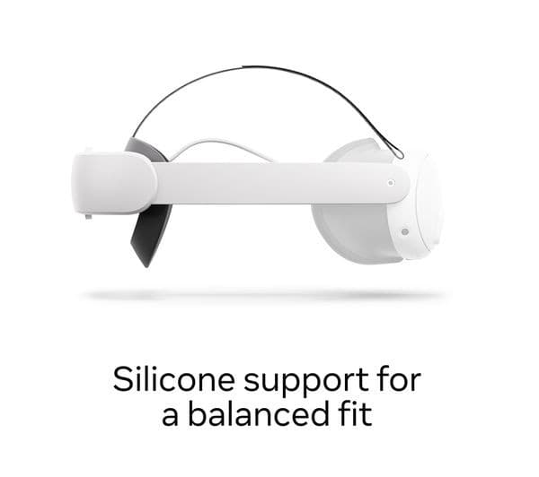 Meta Quest Elite Strap with Battery for Meta Quest 3 and 3S - White - Image 5