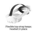 Meta Quest Elite Strap with Battery for Meta Quest 3 and 3S - White thumbnail 6