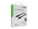 Belkin Braided USB-C To Lightning Cable Boost Charge MFi-Certified iPhone USB-C Cable - Black thumbnail 2