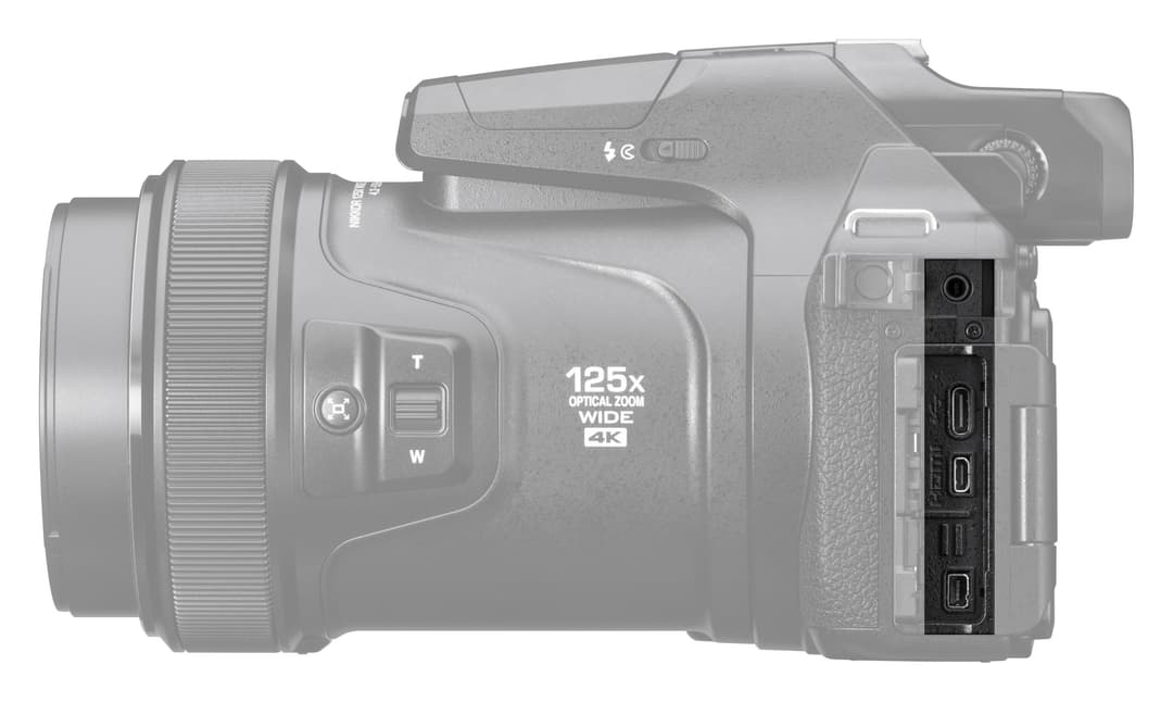 Nikon COOLPIX P1100 Superzoom Digital Camera - Black - Image 3