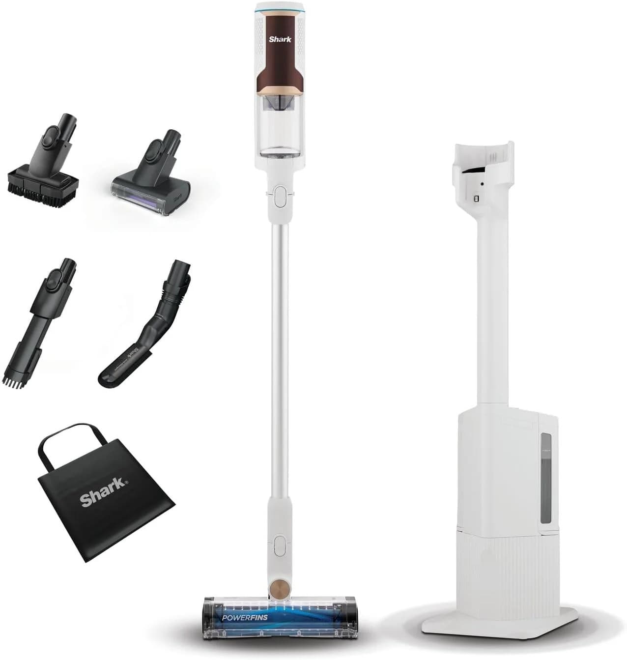 Shark BU3521UKTSB Cordless Vacuum White & Blue