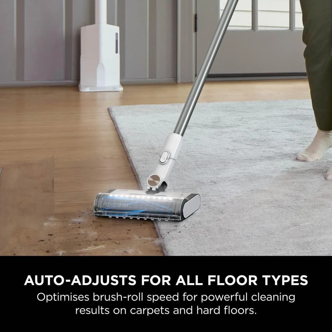 Shark BU3521UKTSB Cordless Vacuum White & Blue - Image 4