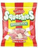 Swizzels Squashies Sweets, Drumstick Squashies Original - Raspberry and Milk Flavour- Single Pack 120g thumbnail 3