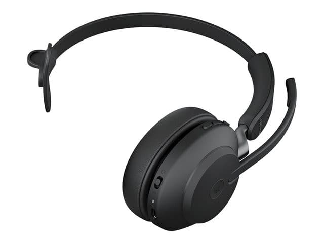 Jabra Evolve2 65 Mono Wireless Headset - Black - MS Teams - USB-A - Without Charging Stand - Image 4