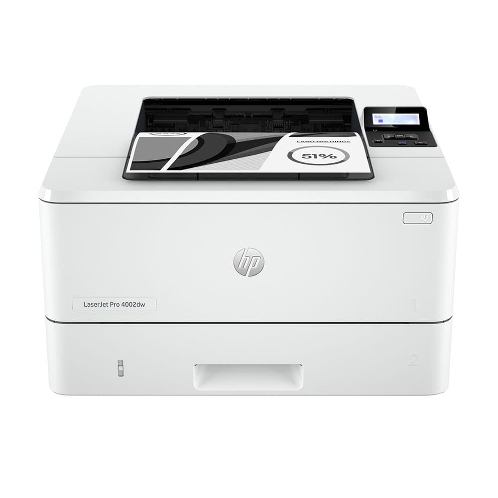 HP LaserJet Pro 4002dw 1200 x 1200 DPI A4 Wireless Laser Printer - White - Image 1