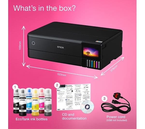 Epson EcoTank ET-8550 - multifunction printer - colour - Image 6