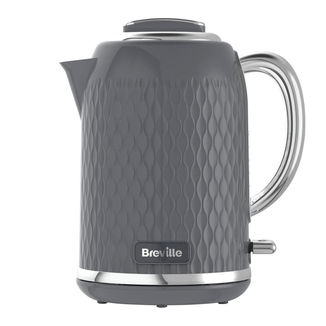 Breville VKT227 Curve Kettle - Grey and Chrome - Image 1