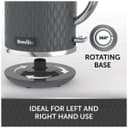 Breville VKT227 Curve Kettle - Grey and Chrome thumbnail 5