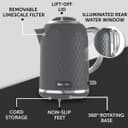 Breville VKT227 Curve Kettle - Grey and Chrome thumbnail 6