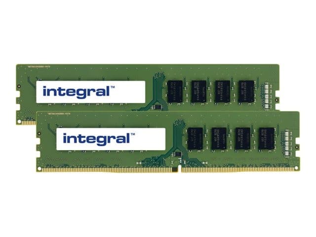 Integral - DDR4 - kit - 32 GB: 2 x 16 GB - DIMM 288-pin - 2400 MHz / PC4-19200 - unbuffered - Image 1