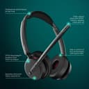 EPOS IMPACT 500 ANC Wireless Headset – Teams Certified with USB-C & USB-A Connectivity – Advanced Bluetooth Audio for Smarter, Distraction-Free Work thumbnail 4