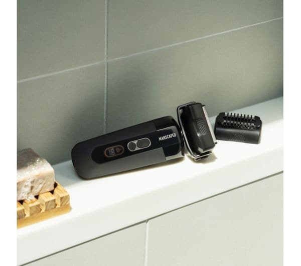 MANSCAPED The Chairman Pro Wet & Dry Foil Shaver - Black - Image 7