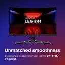 Lenovo Legion R27fc-30 27 Inch Full HD 240Hz VA Curved Gaming Monitor Raven Black thumbnail 3