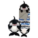 Happy Nappers Black Shark Large Sleeping Bag thumbnail 1