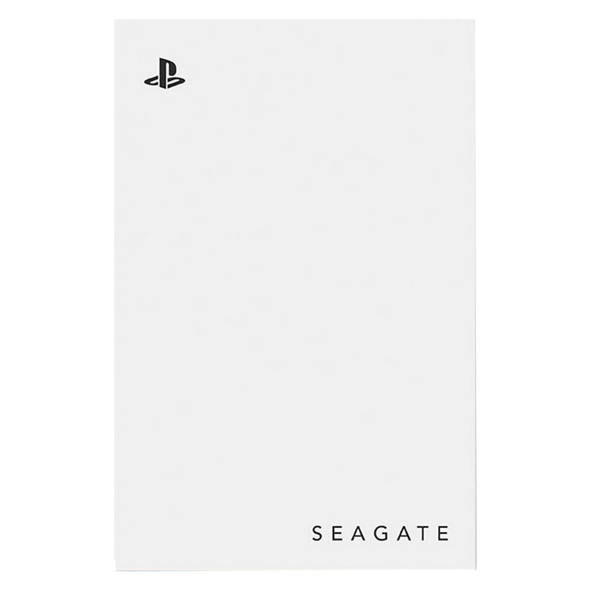Seagate Game Drive for PS4 & PS5 External Hard Drive, USB 3.0, White - 2TB