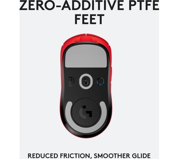 Logitech G PRO X Superlight Wireless Gaming Mouse - Red - Image 6