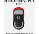 Logitech G PRO X Superlight Wireless Gaming Mouse - Red thumbnail 6