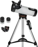 Celestron LCM 114 Computerised Newtonian Reflector Telescope 31150 - Silver thumbnail 1