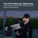 Celestron LCM 114 Computerised Newtonian Reflector Telescope 31150 - Silver thumbnail 2
