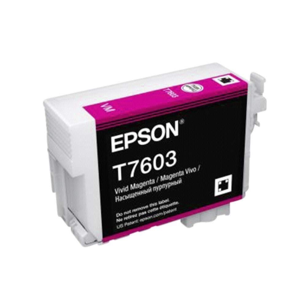 Epson C13T76034010 T7603 Vivid Ink Cartridge - Magenta - Image 3