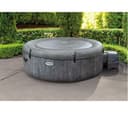 INTEX Pure Spa Greywood Deluxe Inflatable Hot Tub - 6 people, Grey thumbnail 6