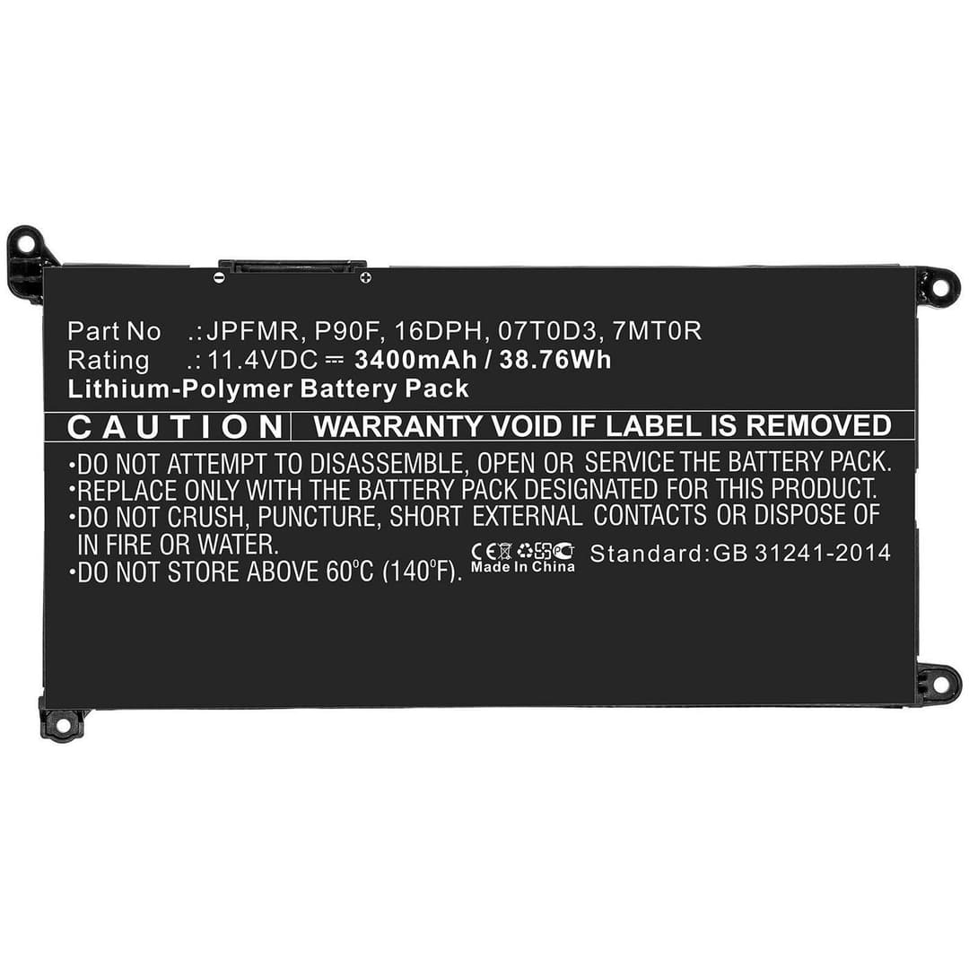 Laptop Battery for Dell - Image 1