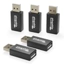 Plugable Technologies USB Data Blocker (5-Pack) Prevent Hacking Device, Protect Against Juice Jacking at Public USB Ports, Safe Charging Cybersecurity Gifts, Fast 1A Charge-Only Adapter for Android, Apple iOS thumbnail 1