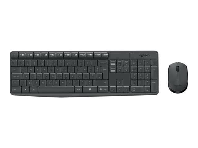Logitech MK235 Keyboard Mouse Set Black - Image 5
