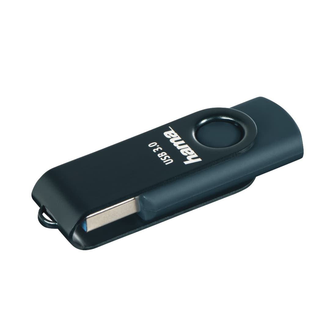 Hama Rotate USB Flash Drive USB Type-A Blue - 256GB - Image 1