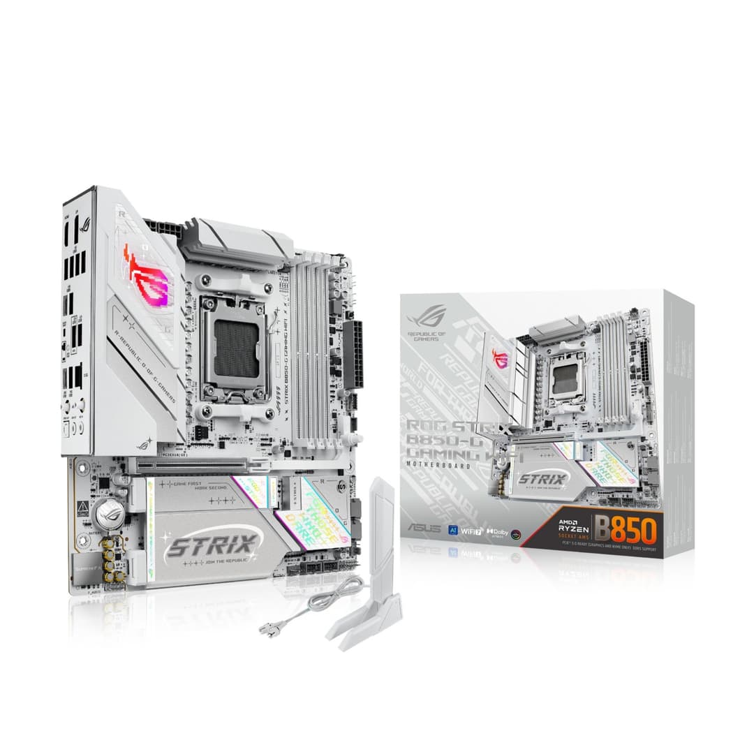 ASUS ROG STRIX B850-G GAMING WIFI AMD B850 AM5 Micro-ATX Motherboard - Image 1