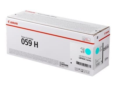 Canon 059 H - high capacity - cyan - original - toner cartridge
