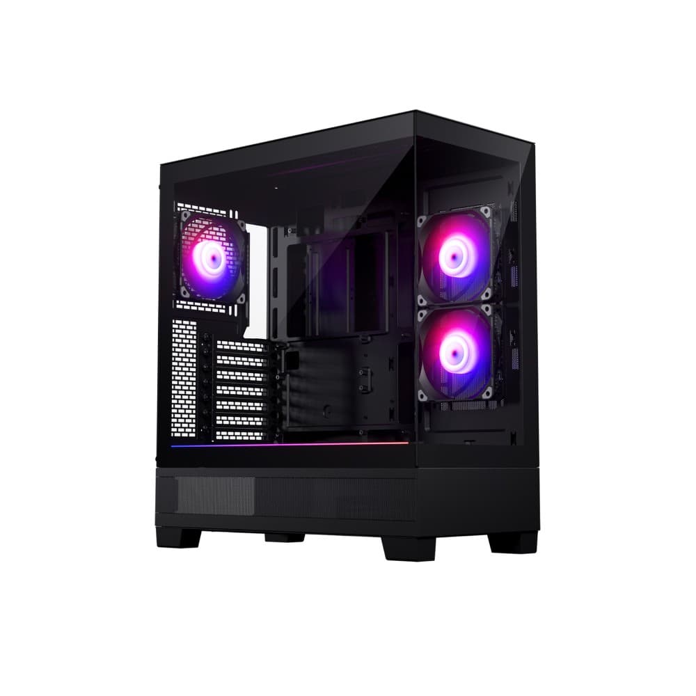 Phanteks XT View ATX Tempered Glass PC Case - Black - Image 2