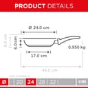Kuhn Rikon Stainless Steel Frying Pan Set - Silver thumbnail 8