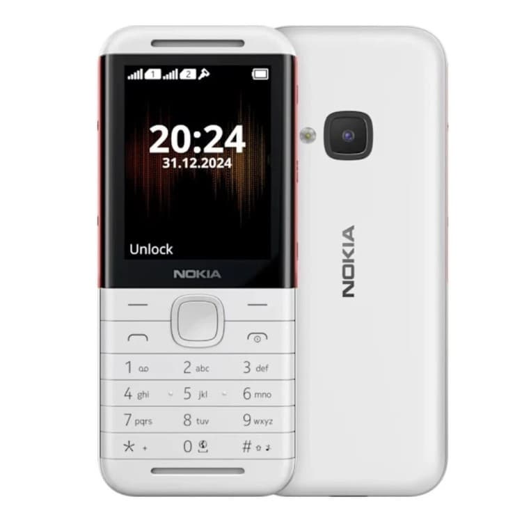 Nokia 5310 Dual SIM GSM Mobile Phone 16MB Storage VGA Camera - White - Image 1